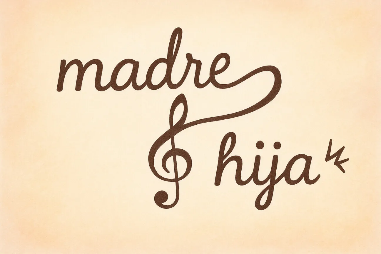 Ilustración de eufonía entre palabras con la letra e